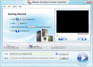 Moyea YouTube to Zune Converter screenshot